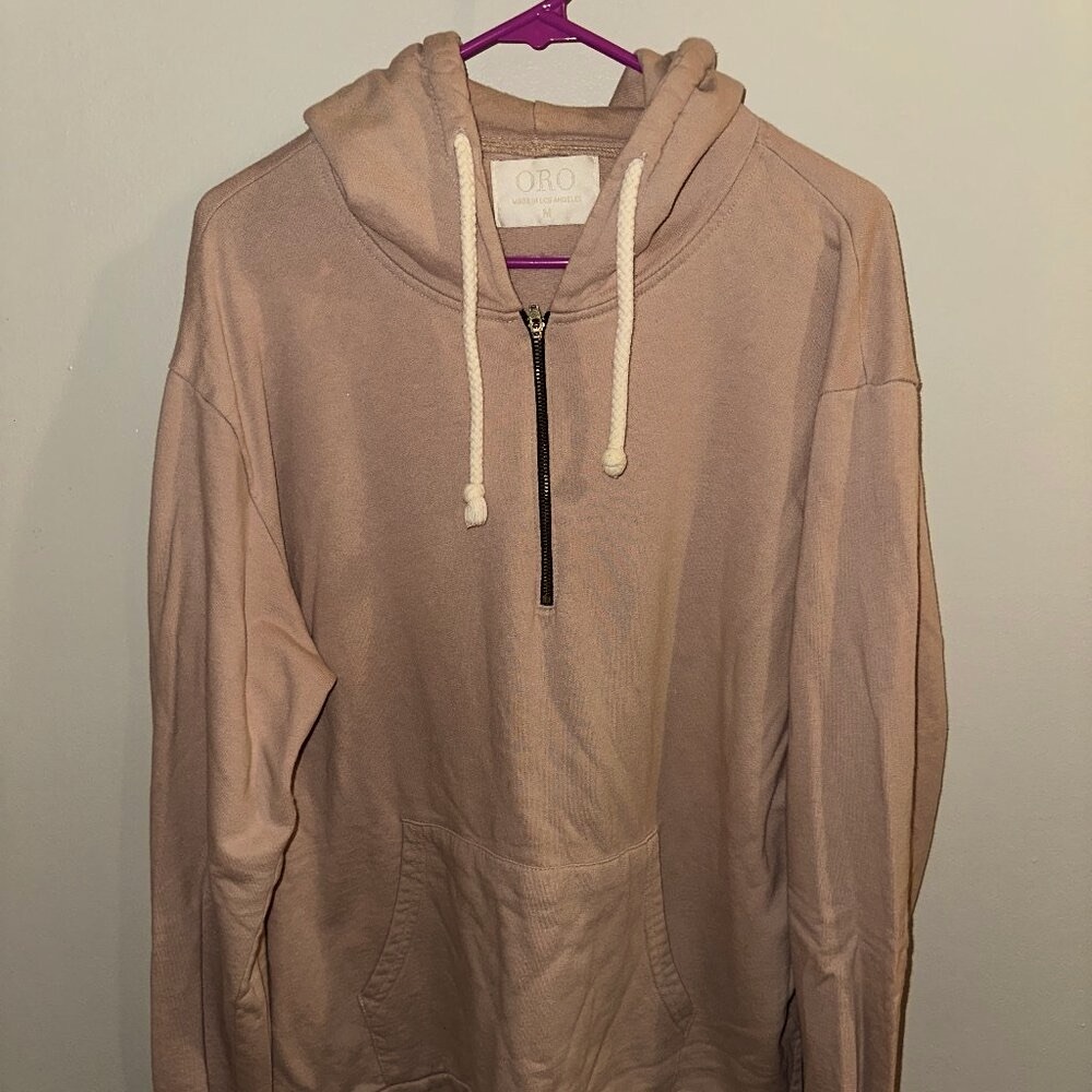 ORO Los Angeles - The Creme Everyday Hoodie - Size Medium